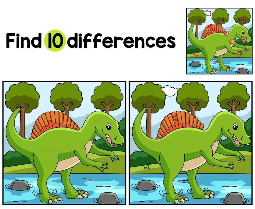 İki Resim Arasındaki 10 Farkı Bul