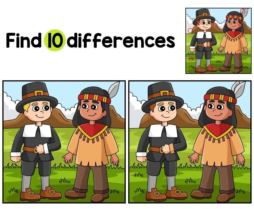 İki Resim Arasındaki 10 Farkı Bul