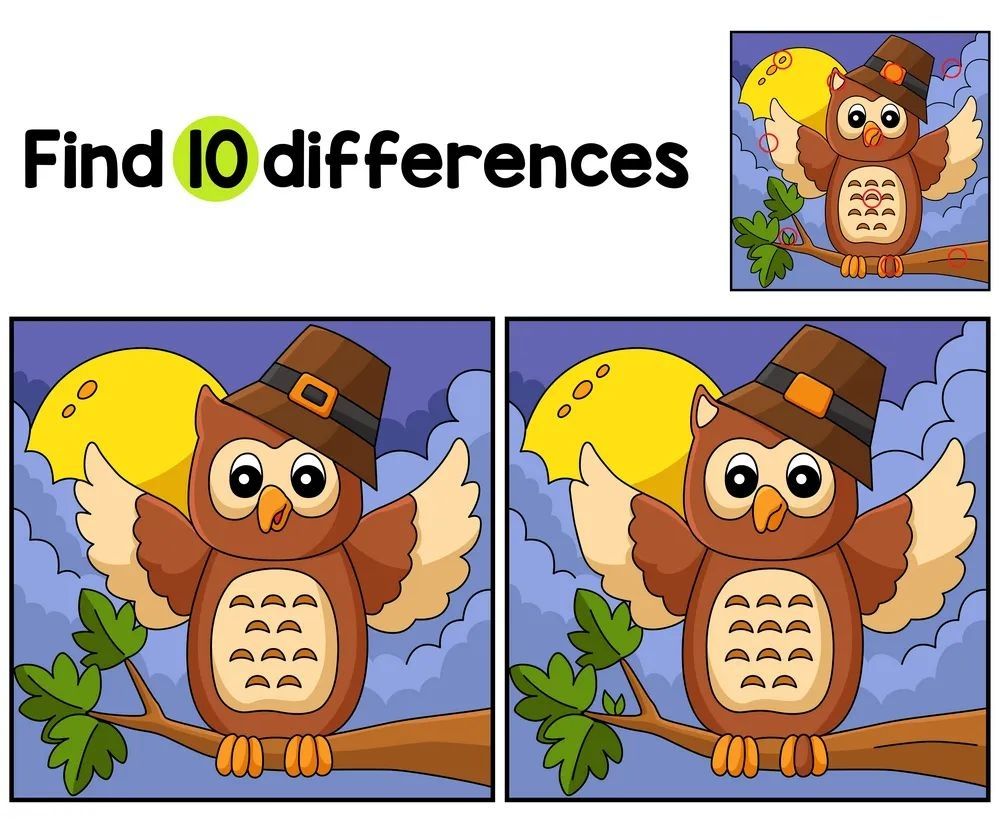 İki Resim Arasındaki 10 Farkı Bul