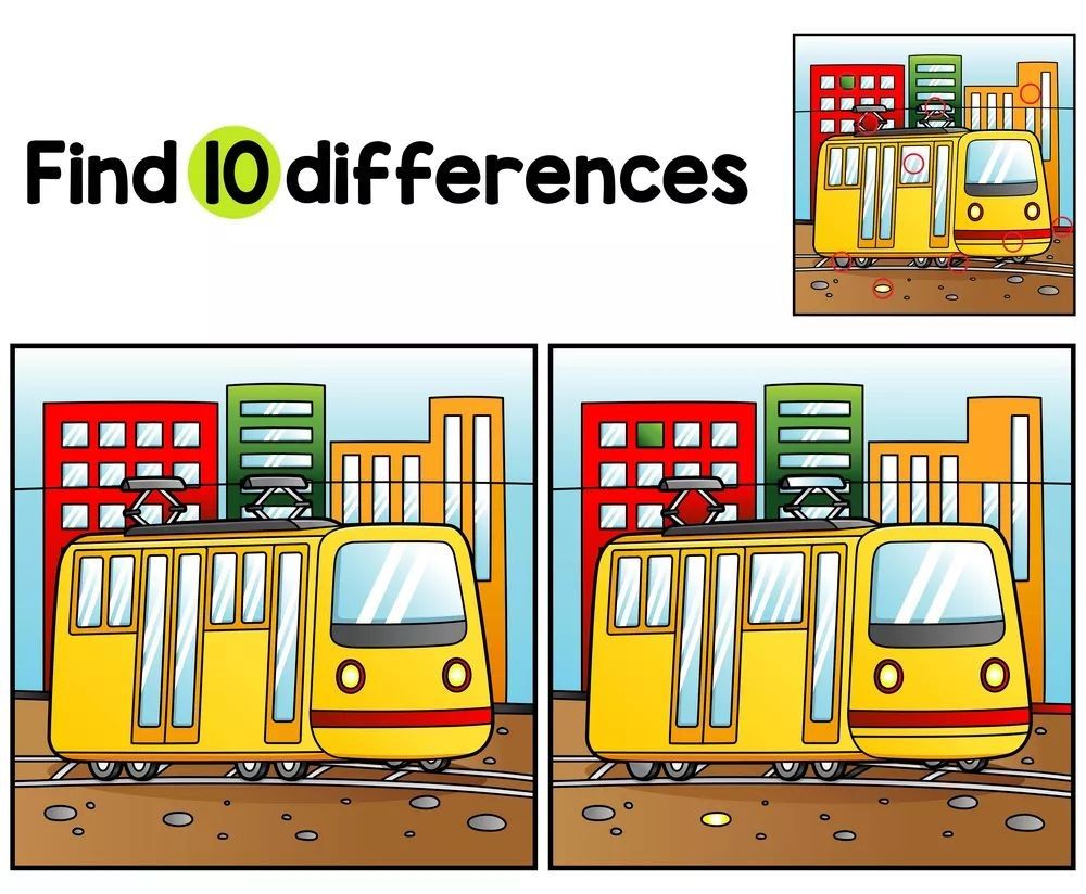 İki Resim Arasındaki 10 Farkı Bul