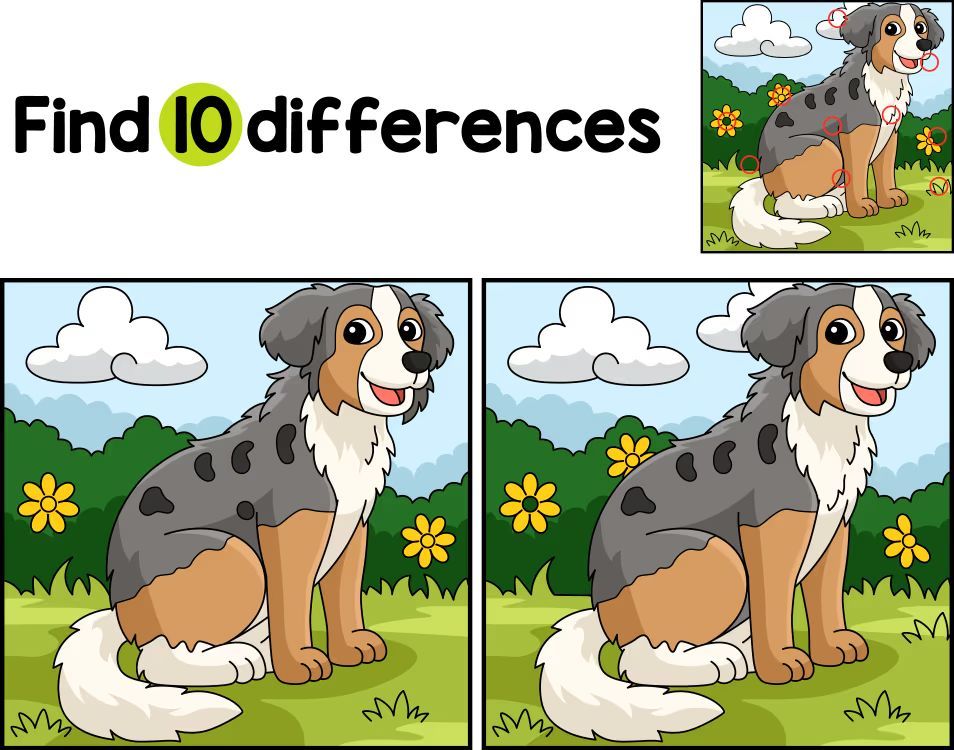 İki Resim Arasındaki 10 Farkı Bul