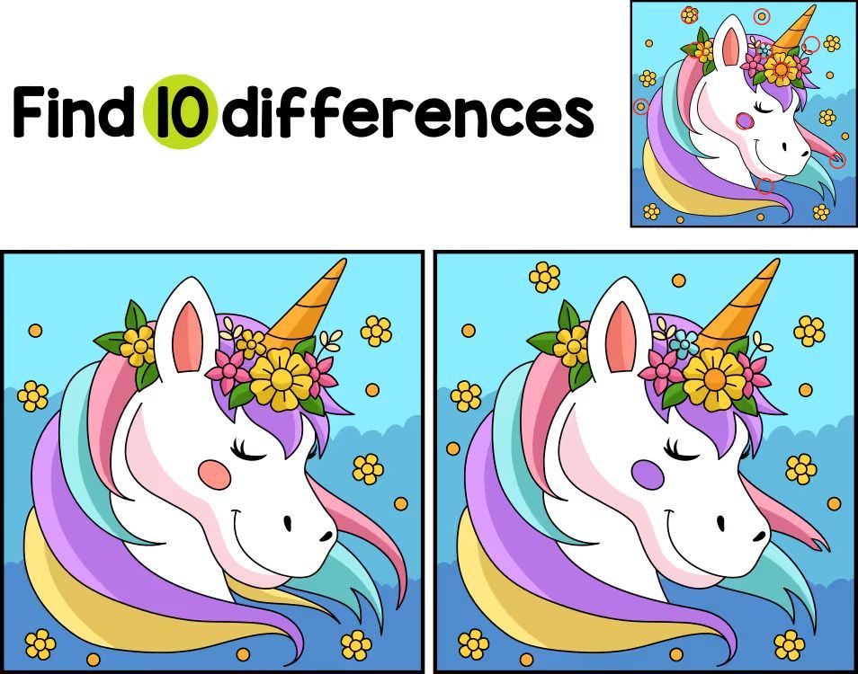 İki Resim Arasındaki 10 Farkı Bul