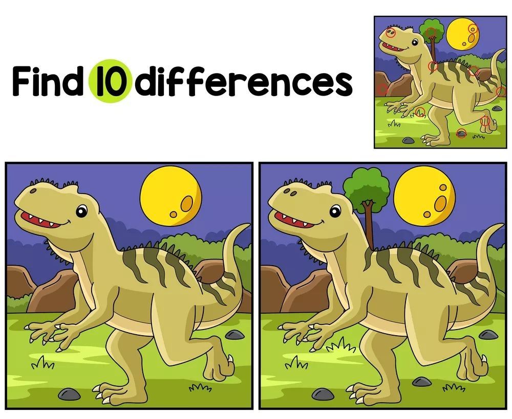 İki Resim Arasındaki 10 Farkı Bul