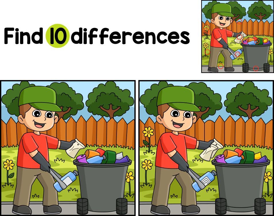 İki Resim Arasındaki 10 Farkı Bul