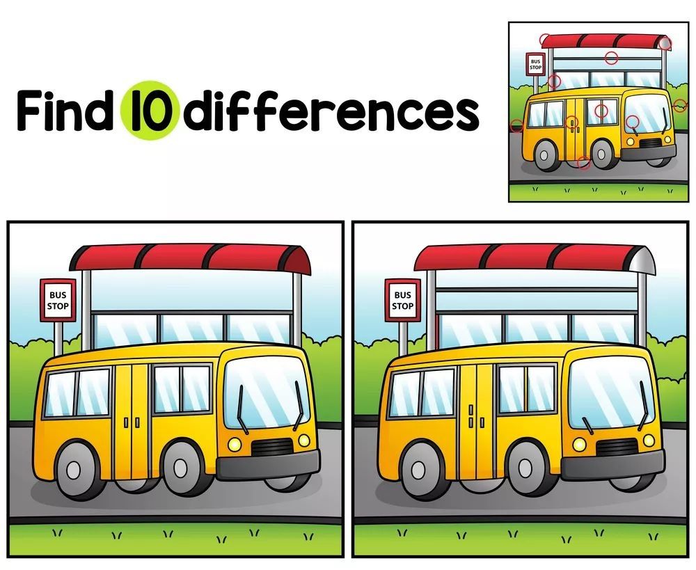 İki Resim Arasındaki 10 Farkı Bul