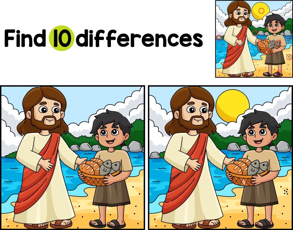 İki Resim Arasındaki 10 Farkı Bul