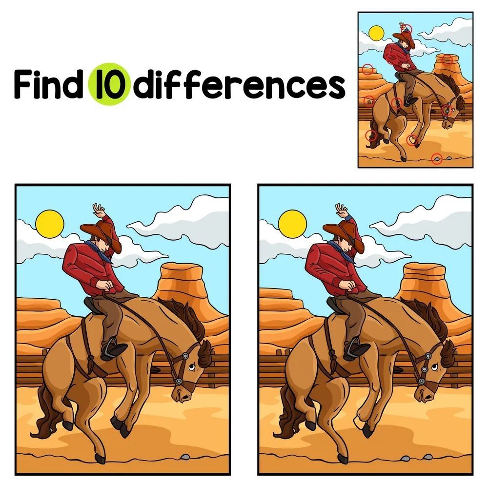 İki Resim Arasındaki 10 Farkı Bul