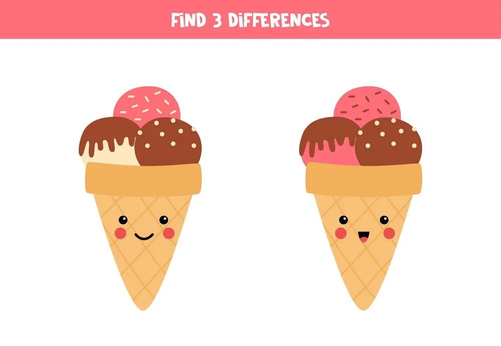 İki Resim Arasındaki 3 Farkı Bul