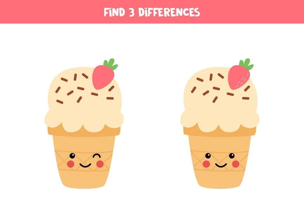 İki Resim Arasındaki 3 Farkı Bul