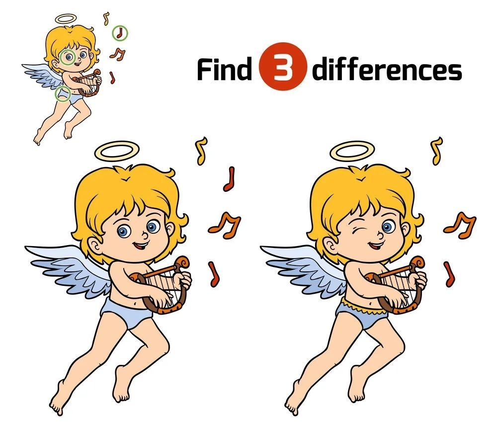 İki Resim Arasındaki 3 Farkı Bul