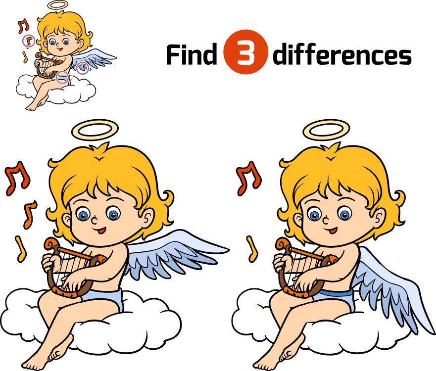 İki Resim Arasındaki 3 Farkı Bul