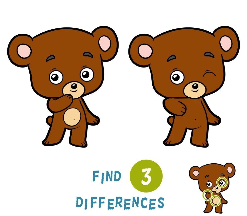 İki Resim Arasındaki 3 Farkı Bul