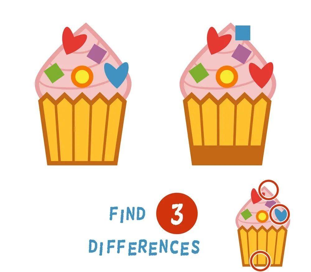 İki Resim Arasındaki 3 Farkı Bul