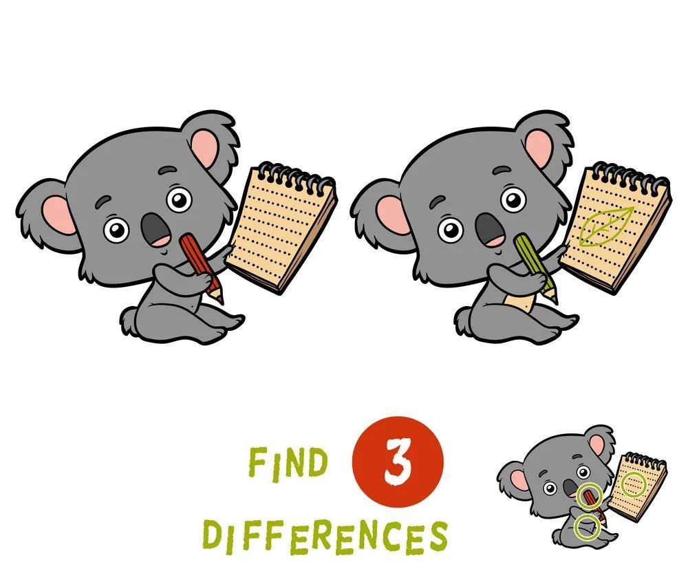 İki Resim Arasındaki 3 Farkı Bul