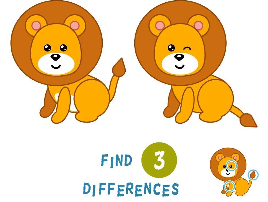 İki Resim Arasındaki 3 Farkı Bul