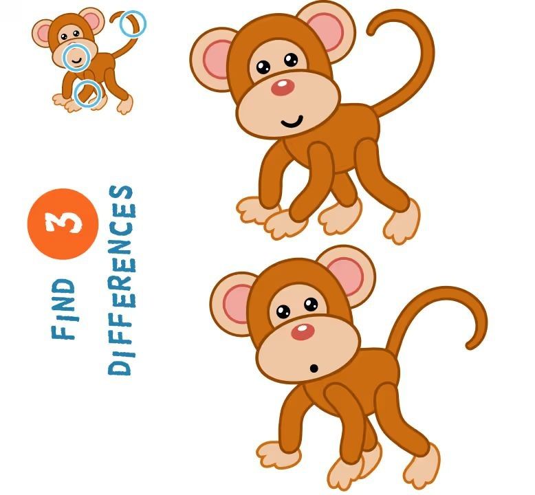 İki Resim Arasındaki 3 Farkı Bul