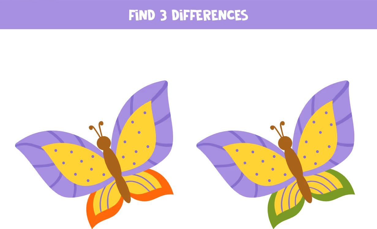 İki Resim Arasındaki 3 Farkı Bul