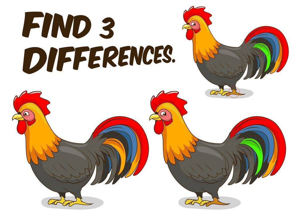 İki Resim Arasındaki 3 Farkı Bul