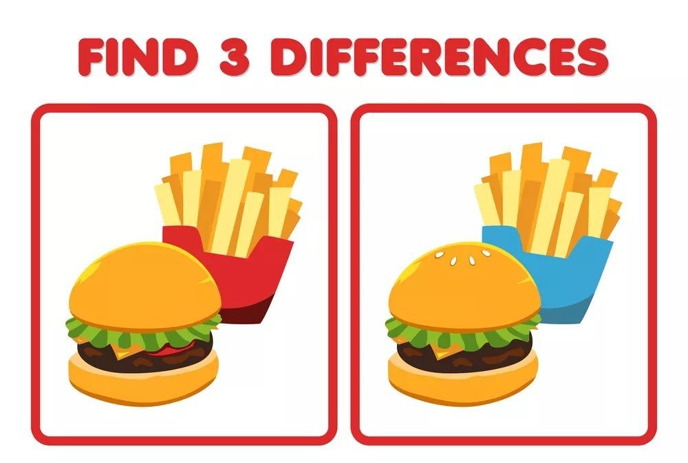 İki Resim Arasındaki 3 Farkı Bul