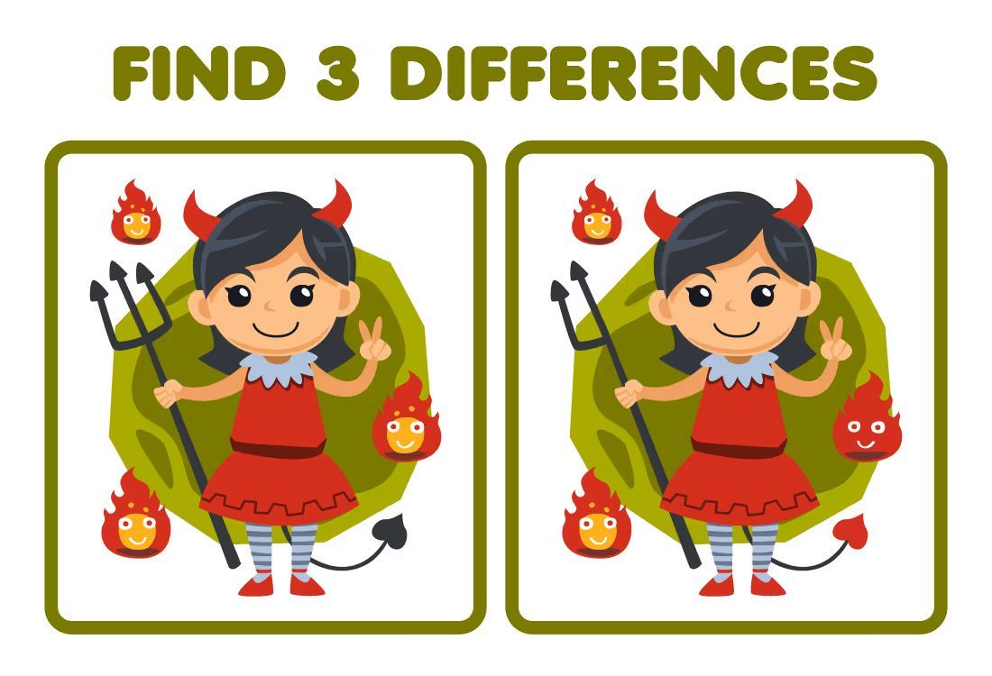 İki Resim Arasındaki 3 Farkı Bul