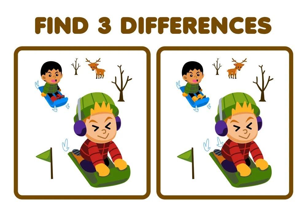 İki Resim Arasındaki 3 Farkı Bul