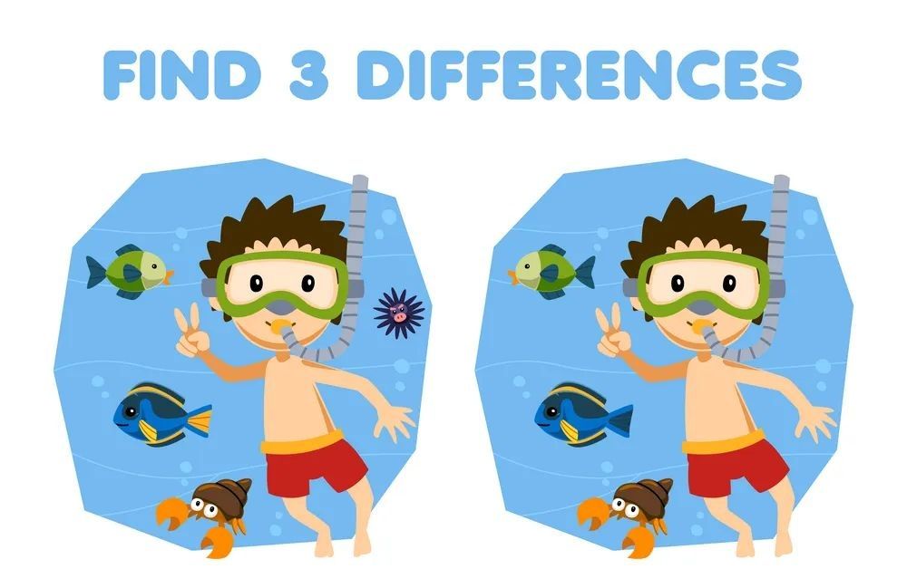 İki Resim Arasındaki 3 Farkı Bul