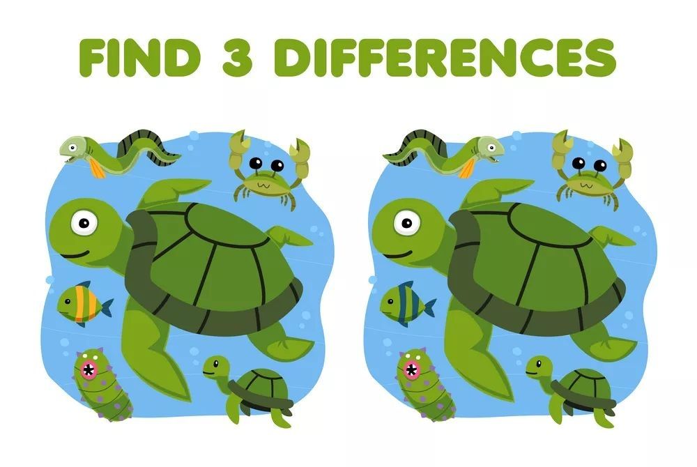 İki Resim Arasındaki 3 Farkı Bul