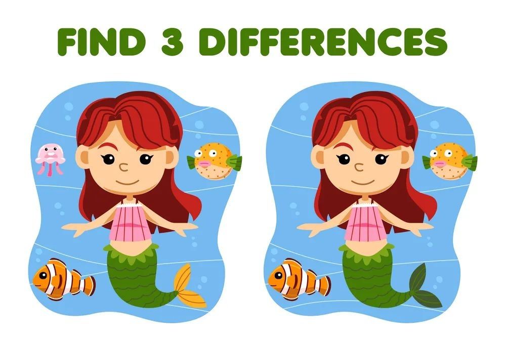 İki Resim Arasındaki 3 Farkı Bul