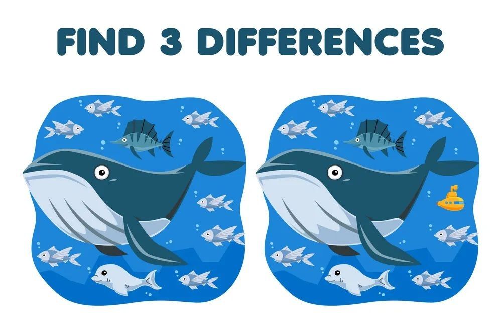 İki Resim Arasındaki 3 Farkı Bul