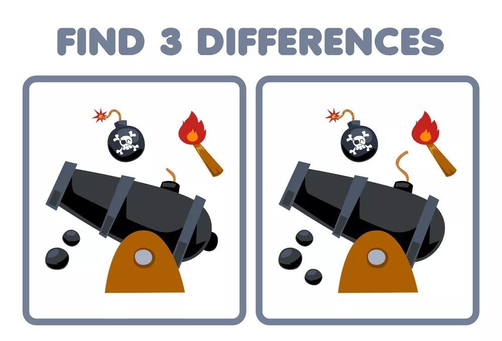 İki Resim Arasındaki 3 Farkı Bul