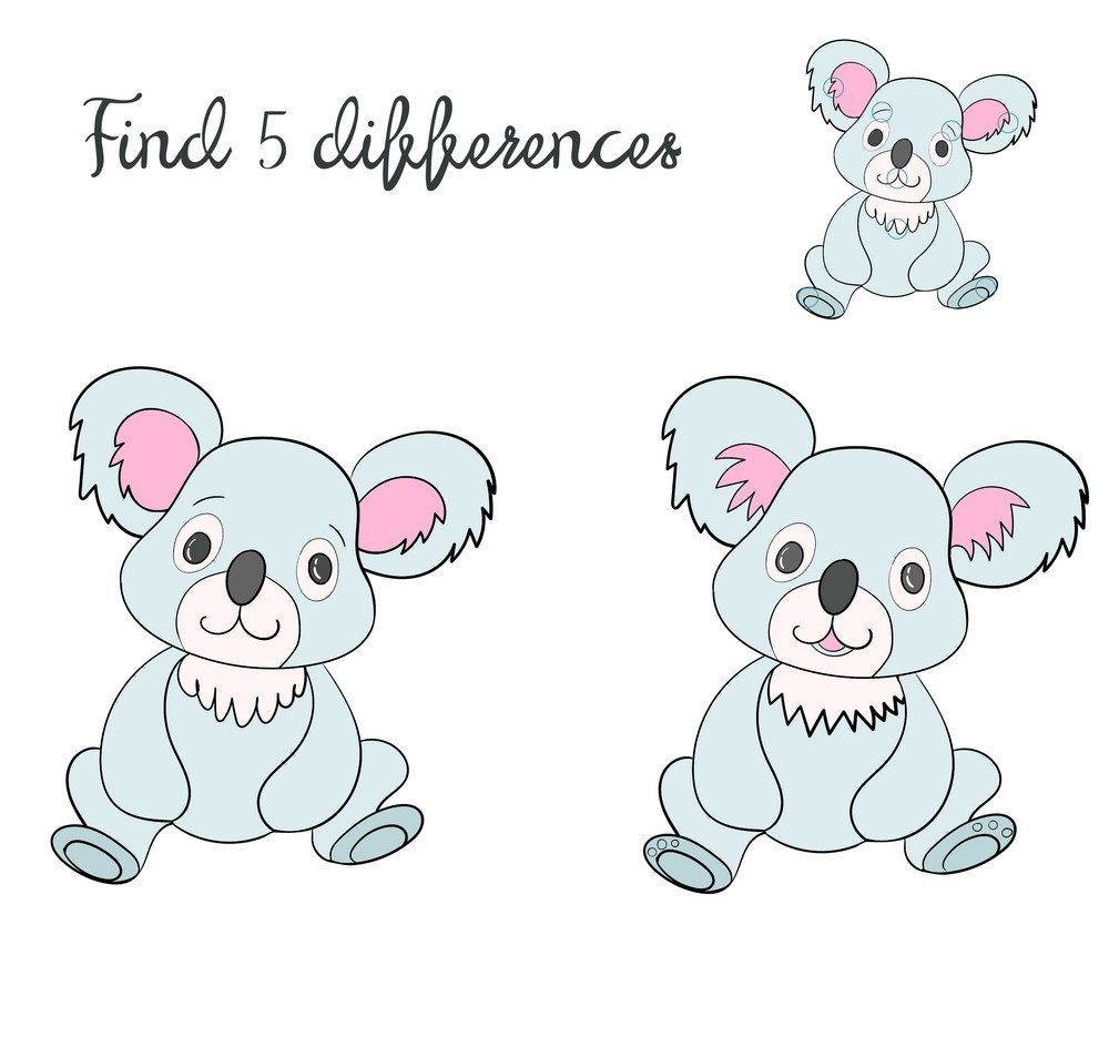 İki Resim Arasındaki 5 Farkı Bul