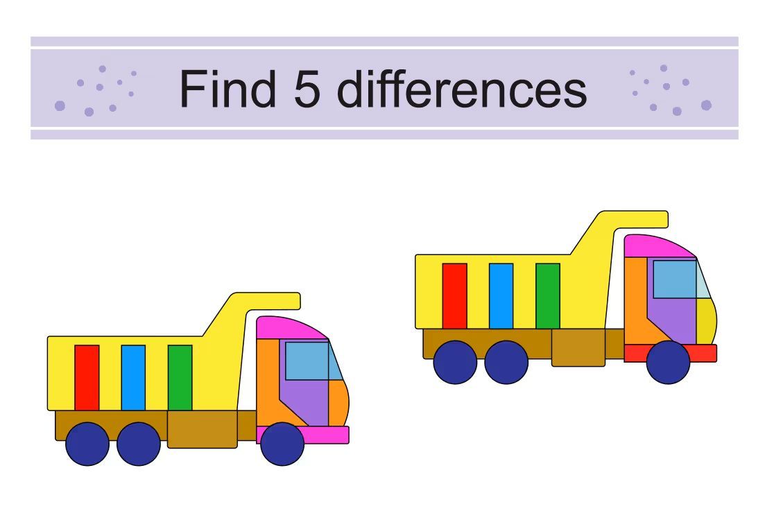 İki Resim Arasındaki 5 Farkı Bul