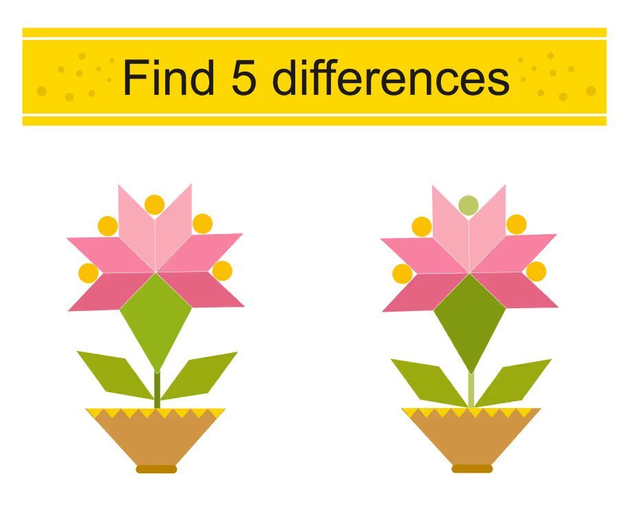 İki Resim Arasındaki 5 Farkı Bul