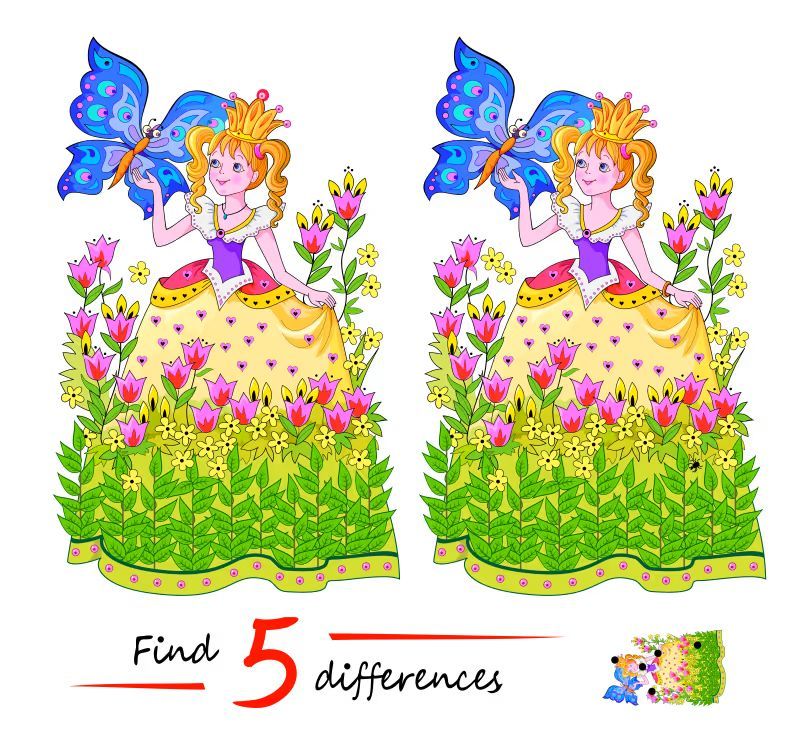 İki Resim Arasındaki 5 Farkı Bul