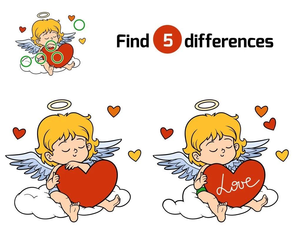 İki Resim Arasındaki 5 Farkı Bul