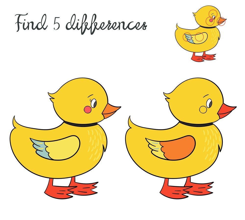 İki Resim Arasındaki 5 Farkı Bul