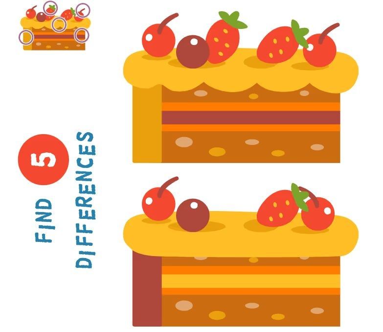 İki Resim Arasındaki 5 Farkı Bul