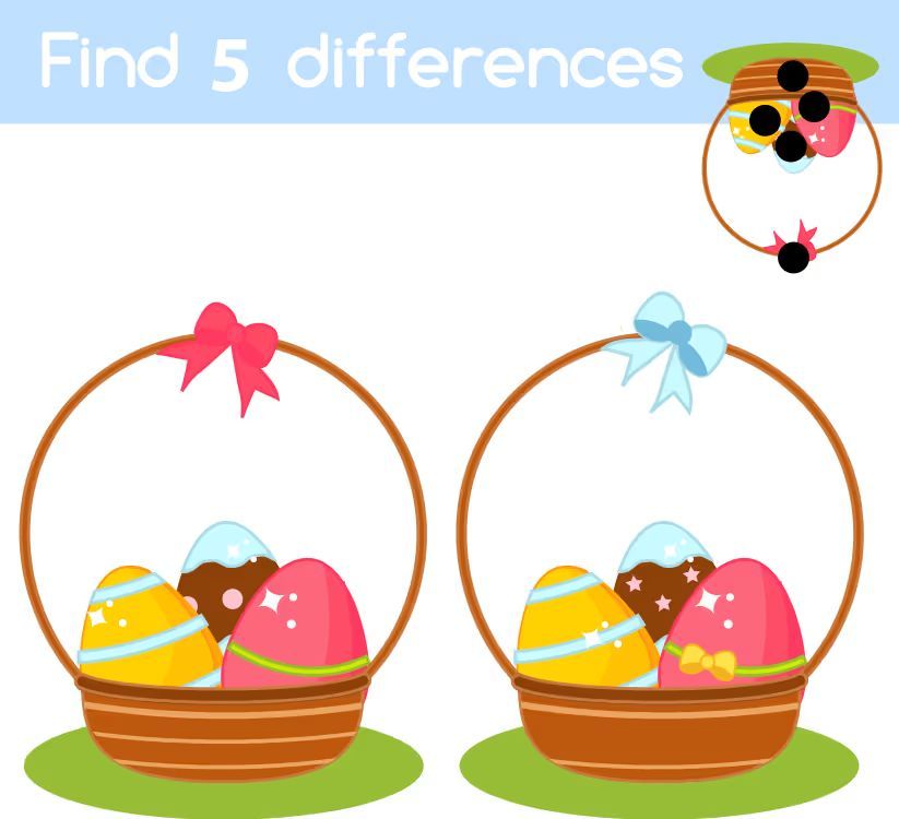 İki Resim Arasındaki 5 Farkı Bul