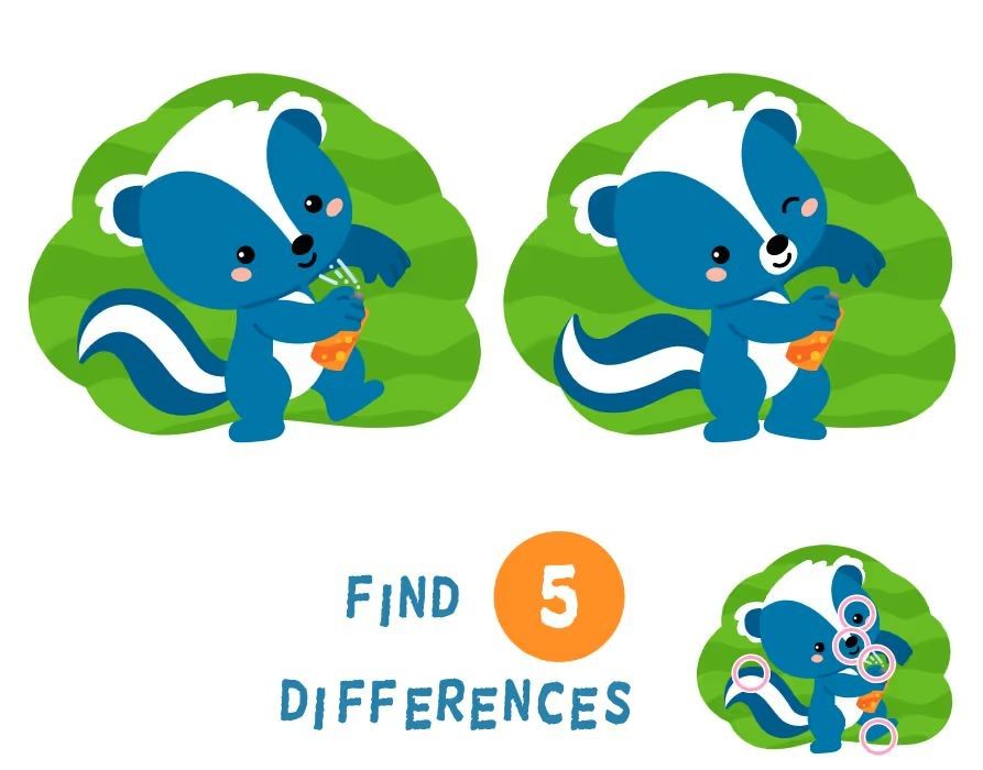 İki Resim Arasındaki 5 Farkı Bul