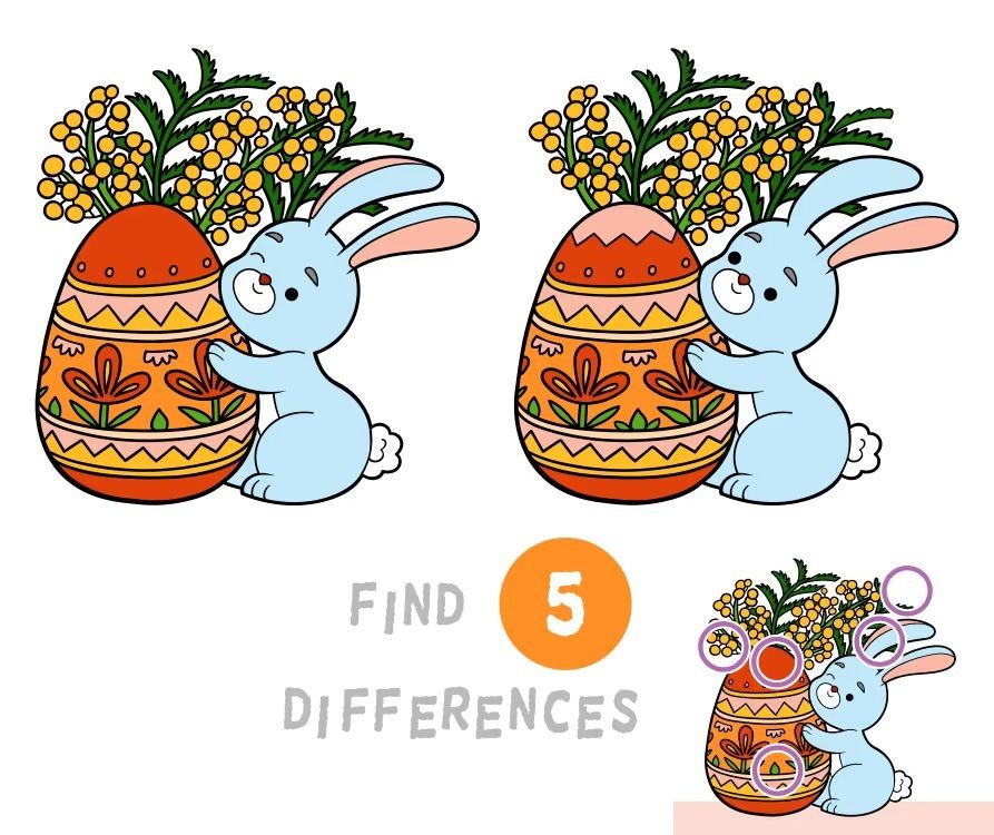 İki Resim Arasındaki 5 Farkı Bul