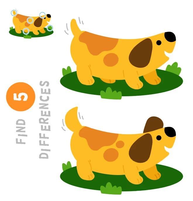 İki Resim Arasındaki 5 Farkı Bul