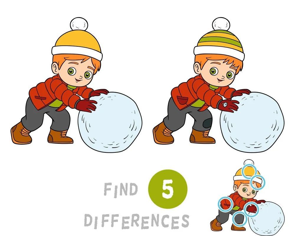 İki Resim Arasındaki 5 Farkı Bul