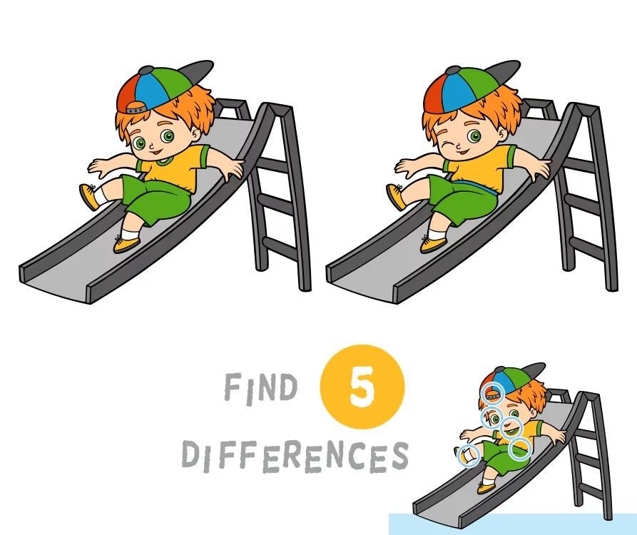 İki Resim Arasındaki 5 Farkı Bul