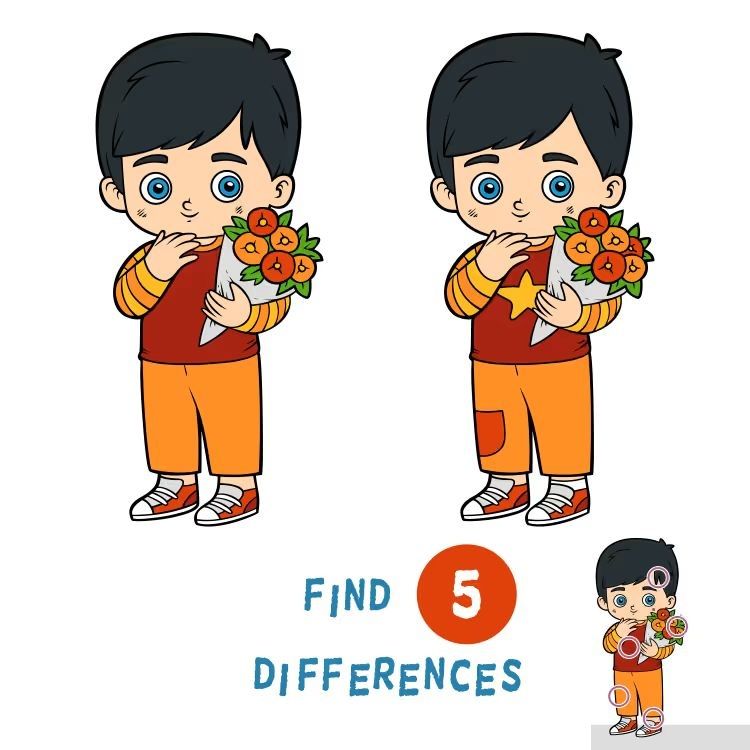 İki Resim Arasındaki 5 Farkı Bul