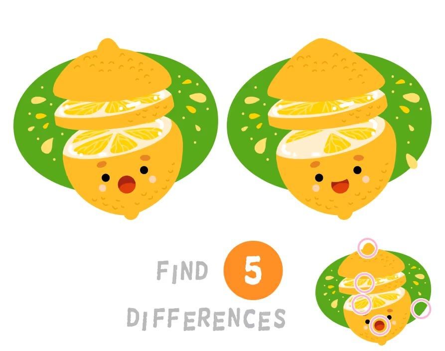 İki Resim Arasındaki 5 Farkı Bul