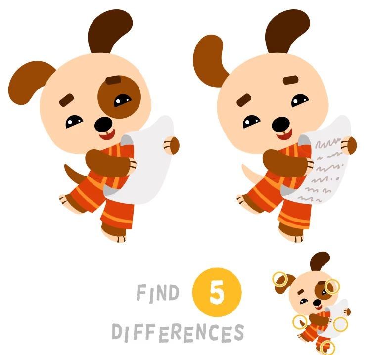 İki Resim Arasındaki 5 Farkı Bul