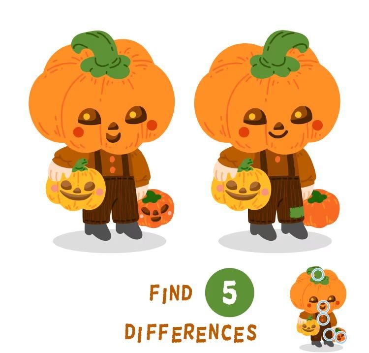 İki Resim Arasındaki 5 Farkı Bul