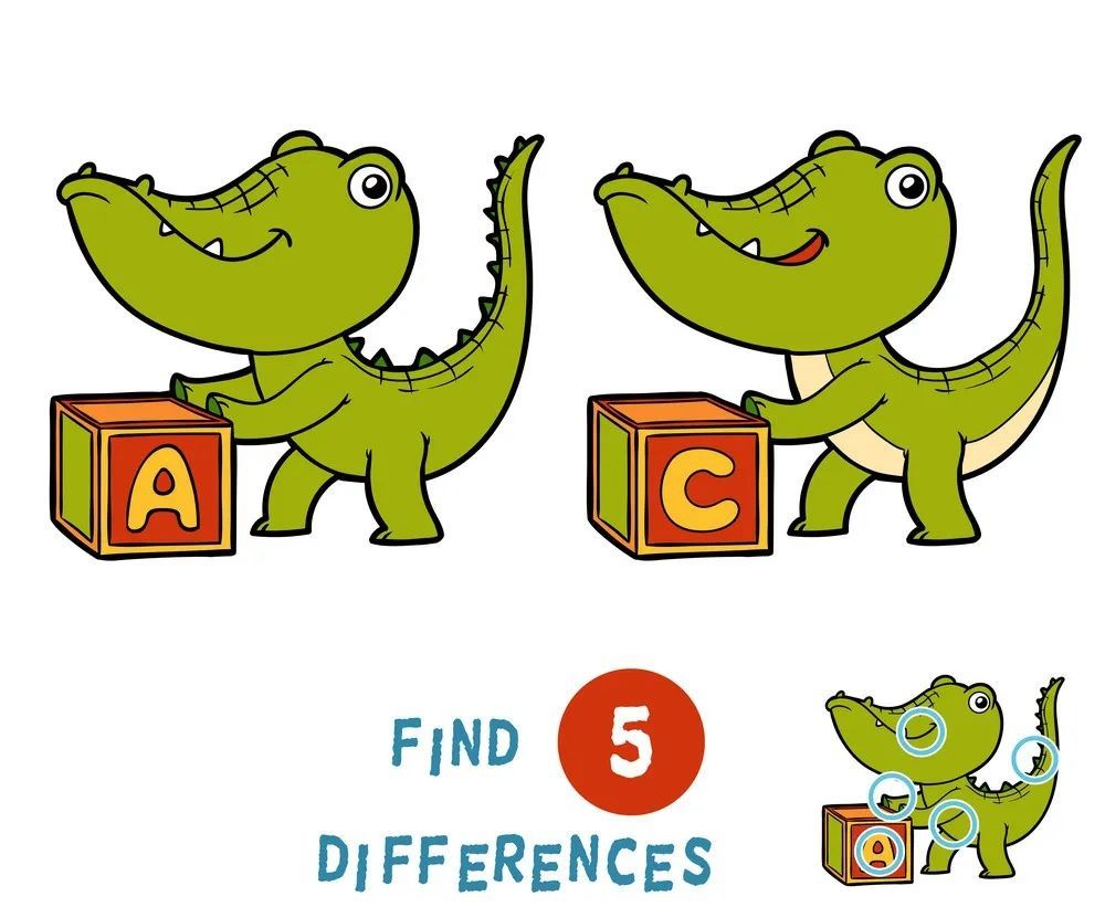 İki Resim Arasındaki 5 Farkı Bul