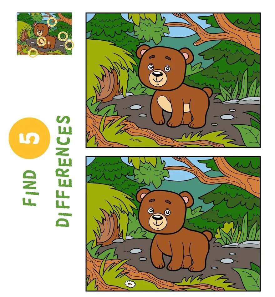 İki Resim Arasındaki 5 Farkı Bul