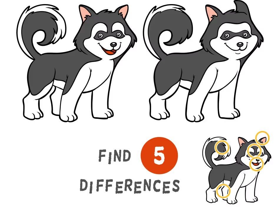 İki Resim Arasındaki 5 Farkı Bul